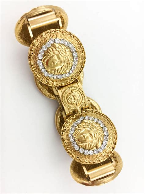 versace gold plated bracelet|gianni versace bracelet.